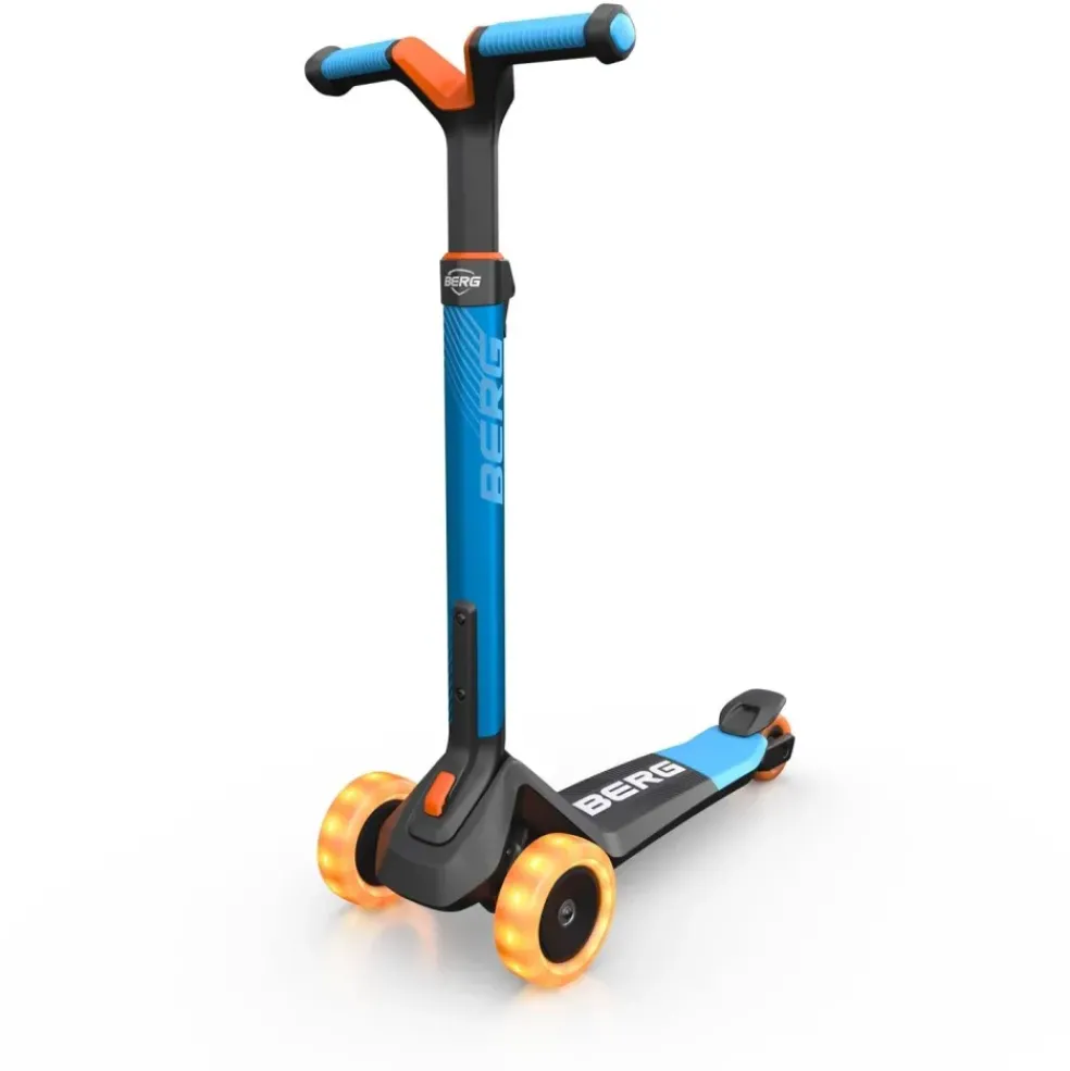Trottinette pliable bleue roues lumineuses dès 2 ans Nexo BERG