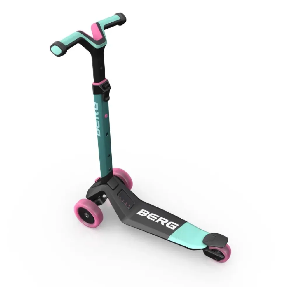 Trottinette pliable vert menthe 3 roues pour enfants dès 2 ans Nexo BERG
