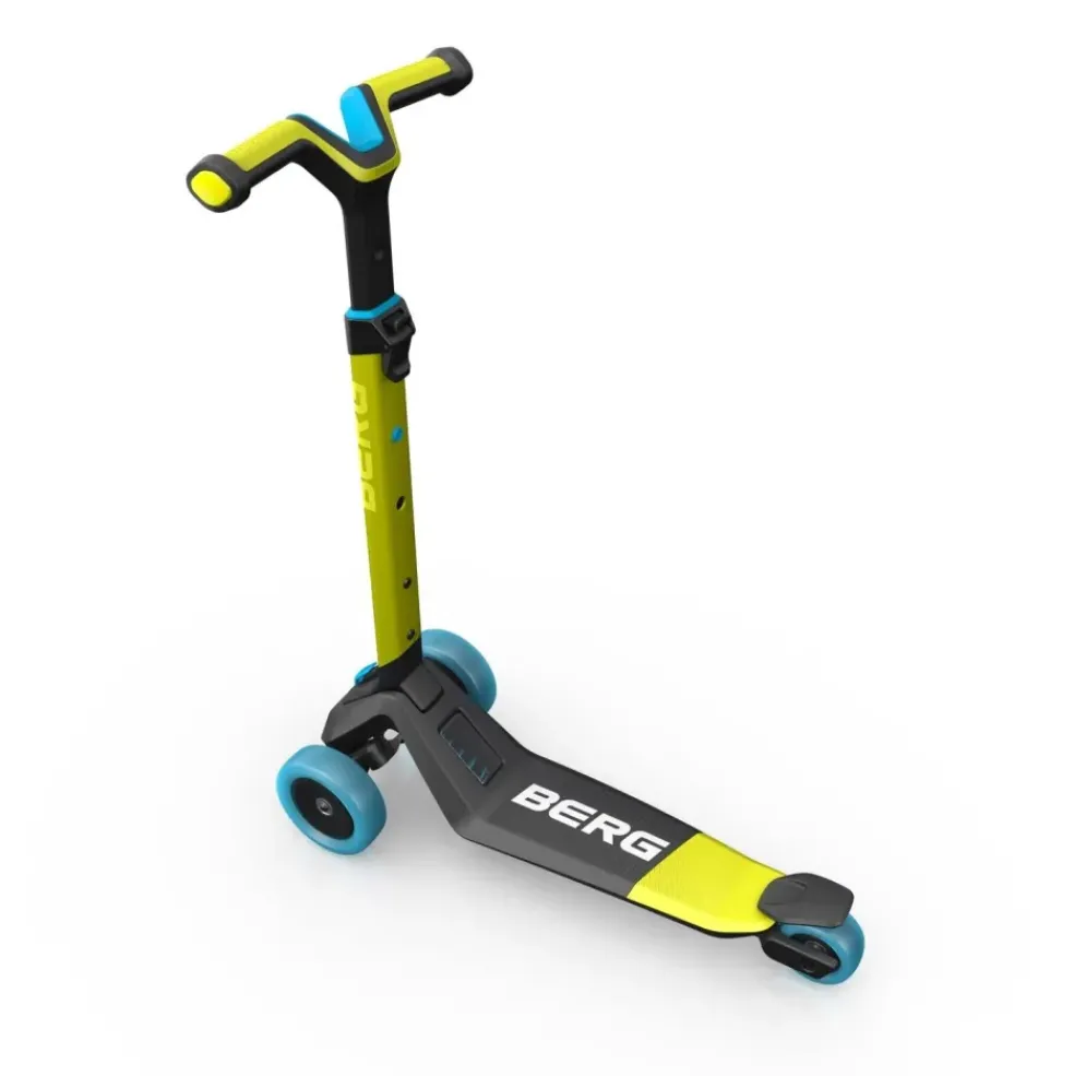 Trottinette pliable vert citron 3 roues pour enfants dès 2 ans Nexo BERG