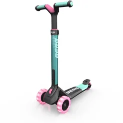 Trottinette pliable vert menthe roues lumineuses dès 2 ans Nexo BERG