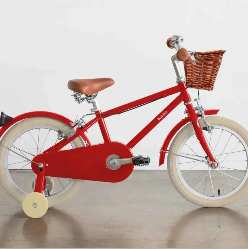 Vélo enfant Gingersnap 16 pouces jaune Bobbin 4 - 6 ans