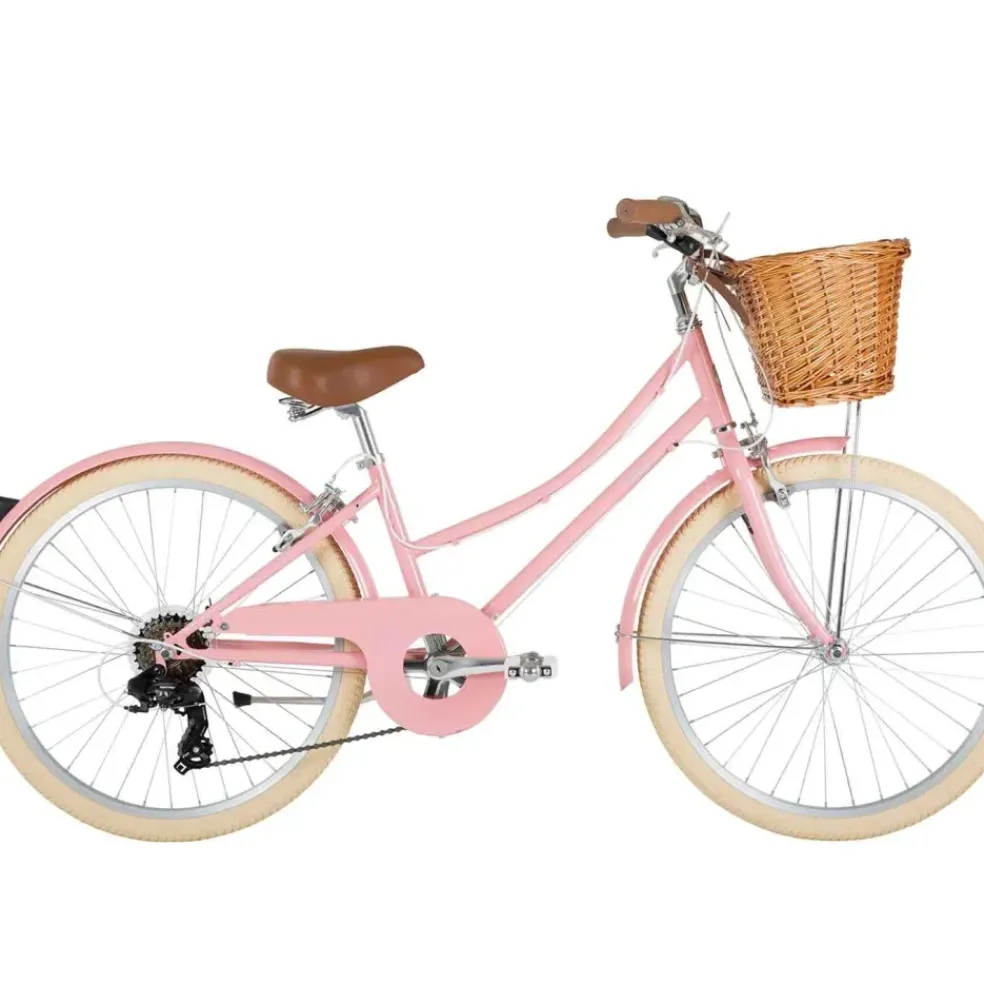Vélo enfant rose 24 pouces Bobbin Gingersnap 7 - 11 ans