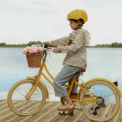 Vélo jaune 20 pouces Bobbin Gingersnap enfant 6 à 9 ans