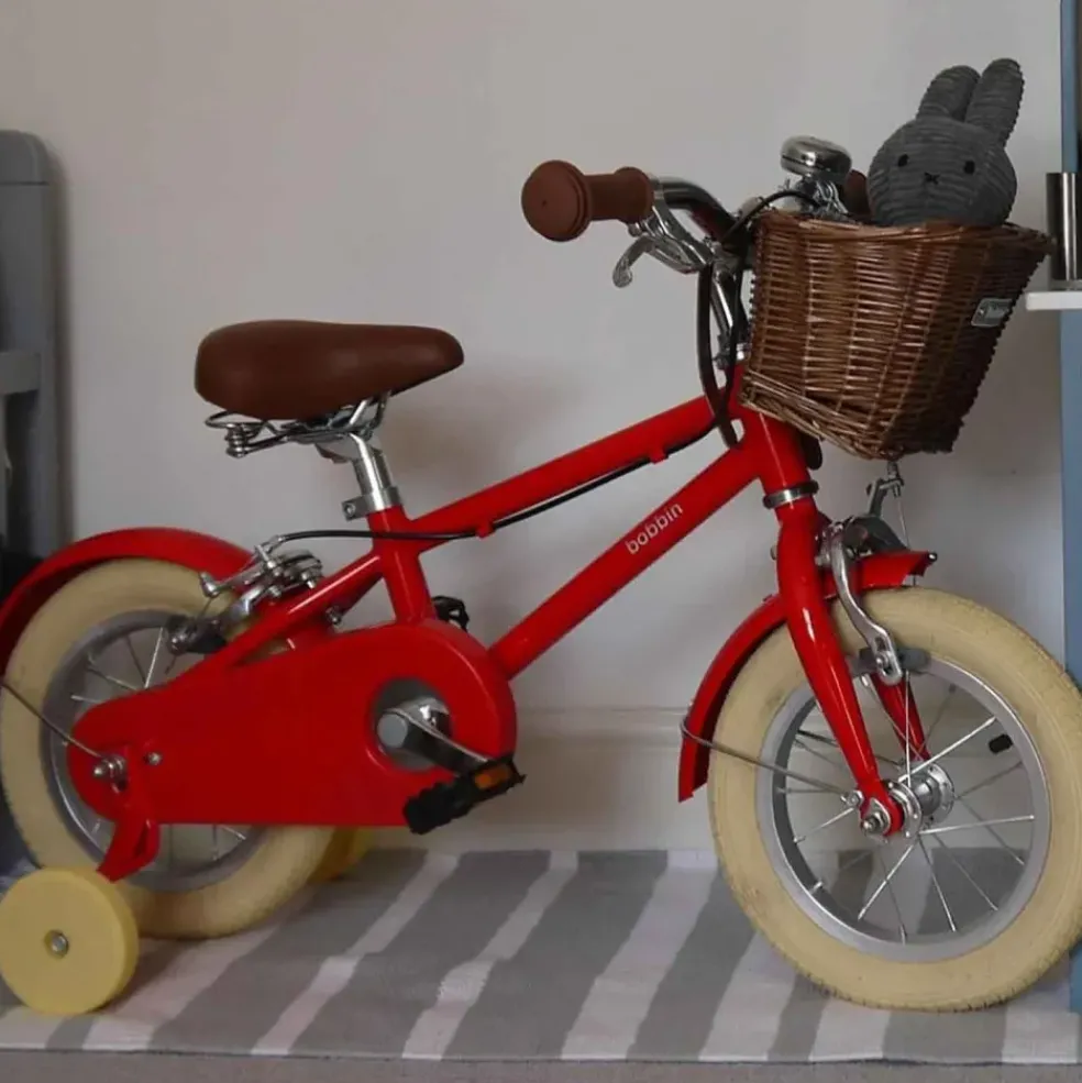 Vélo rouge 12 pouces Bobbin Moonbug